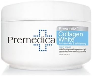 Premedica Collagen White Anti-wrinkle and Whitening Night Cream 50ml : 1 Piece