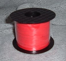 Raffia Ribbon - 100 Yards - Red - Matte Finish - Craft - Wedding Favors
