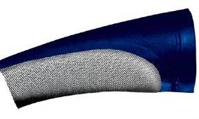 Tyr Aqua Shift Aqua Bands - 1 Pair - Small, Navy/White (408)