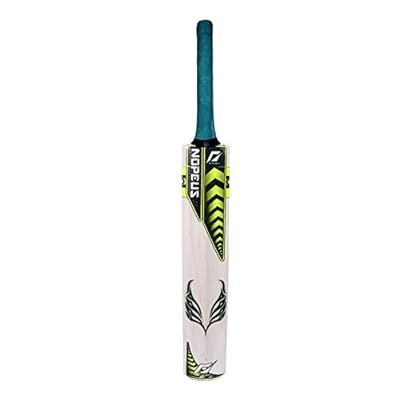 Nopeus FIGHTER (Green Yellow) Popular Willow Cricket Bat, Size Full