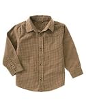 Gymboree Brown Check Shirt - 6-12 Months