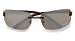 Dr. Dean Edell Invisible Bi-Focal Rimless Sunglass Reader, Dark Amber with Mirror Lens, +2.00