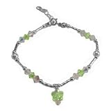 Peridot Green Butterfly Charm Bracelet Swarovski Crystal and Pearl Twist Liquid Sterling Silver Reviews 31fdm6dajrL. SL160 Peridot Green Butterfly Charm Bracelet Swarovski Crystal and Pearl Twist Liquid Sterling Silver Reviews