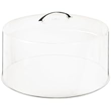 Adcraft CPG-12 12" Diameter, Clear Acrylic Cake Cover