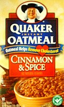 Quaker Instant Oatmeal Cinnamon&Spice 16.2 oz 4 count by Quaker