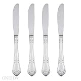 Oneida Flatware True Rose Dinner Knives, Set of 4