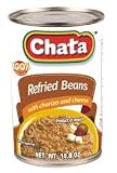 CHATA, REFRIED BEANS WITH CHORIZO AND CHEESE