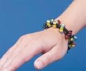 Mega Fun Bead N Coil Bracelet (Pk/12)