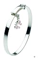 Kit Heath Sterling Silver Butterfly Bangle ideal Christening Gift with FREE gift Box