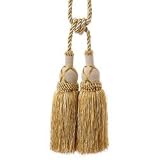 Ivory and Gold Angela Tassel