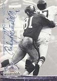 Andy Robustelli, New York Giants Autographed Card