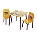 Kids JCB Childrens boys furniture Table & 2 Chairs set