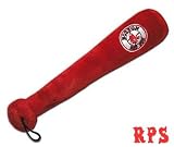 Boston Red Sox Baseball Talking Bat Dog Puppy Pet Plush Toy Officially Licensed MLB