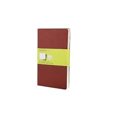 Moleskine Cahiers Large Plain Red