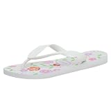 Havaianas Womens Flowers 07 Flip Flop,White,37/38 BR