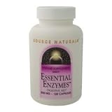 Source Naturals - Essential Enzymes, 500 mg, 120 capsules