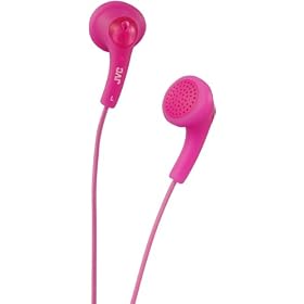 JVC HA-F150-PN-E GUMY In-Ear Headphones - Peach Pink