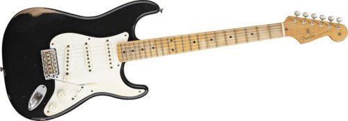 Fender Road Worn 50s Stratocaster Electric Guitar Black