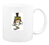 Mug with dancing, top, hat, amphibian, performance, frog