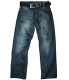 Pierre Cardin men's mp238 regular fit whisker belt jean