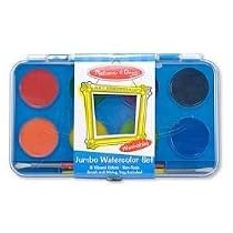 Melissa & Doug Jumbo Watercolor Set (8 colors)