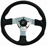 Grant 1103 13 Diameter 3 Dish Polished Aluminum GT Rally Steering Wheel by Grant