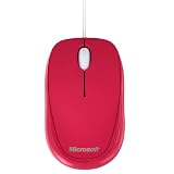 Produkt-Bild: Microsoft Compact 500 optische Maus schnurgebunden pomegranate