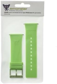 nanox - Apple iPod nano silicone strap (Green strap / Green buckle)