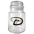 Arizona Diamondbacks 31oz Glass Candy Jar - Primary Logo MLB Baseball