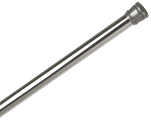 Maytex EZ UP 72-Inch Brushed Nickel