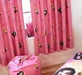 Bratz "Fashion Pixiez" Ready Made Pair of Curtains