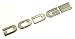 New Chrome Dodge Emblem Ram Charger Challenger Magnum HEMI 1pc .150 Thick