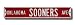 Oklahoma Sooners Avenue Sign 6 x 36 NCAA College Athletics Street Sign