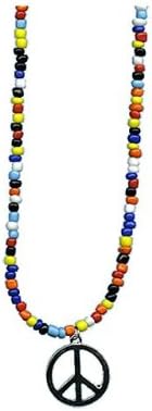 Beaded Peace Sign Necklace