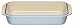 Le Creuset Cast Iron Rectangular Dish, Satin Blue, 30 cm