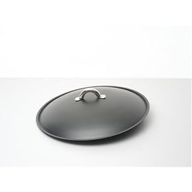 Alessi Mami Lid, Black, Aluminium, 28 cm (SG201/28)