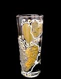 Bride's Heirloom Design - Hand Painted - Collectible Shooter Glass - 1.5 oz. Bride's Heirloom Design - Hand Painted - Collectible Shooter Gla