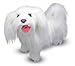 Jumbo Plush Maltese Dog [Customize with Personalized Collar and/or Fragrance]