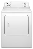 Amana 6.5 cu. ft. Traditional Electric Dryer with Automatic Dryness Control, NED4600YQ, White