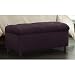 Tufted Storage Bench in Purple