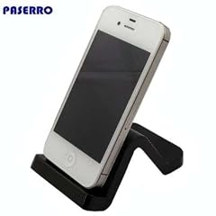 Paserro Style USB Dockingstation flexibel in schwarz f�r Apple iPhone 4S 4 iPhone 3GS 3G 1G Apple iPod Touch 1G 2G 3G 4G inkl. sumo:mobile Displayreinigungstuch