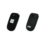 EMPIRE Black Rubberized Snap-On Cover Case for Samsung Gusto U360