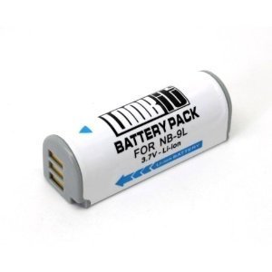 Accessoires appareils photo numériques LOOKit® - Batterie NB-9L Lithium-Ion pour Canon PowerShot N , Ixus 1100 HS , Canon Ixus 500 Hs, Canon Ixus 510 Hs RECOMMENDED TODAY