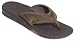 Reef Men's Leather Fanning ( sz. 10.0, Brown/Brown )