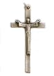 Small Crucifix - Risen Christ - Pendant - 1 and 3/4in. Height - IMPORTED FROM ITALY