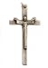 Small Crucifix - Risen Christ - Pendant - 1 and 3/4in. Height - IMPORTED FROM ITALY