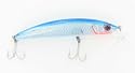 Floating MirroLip Crank Bait 4 1/2" 5/8oz DIves 2-5ft Blue Back Silver