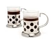 La Cafetiere Santos Coffee-Cups, Set of 2, Chrome
