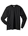 Hanes Long Sleeve Beefy T-Shirt - 5186 Black, Medium