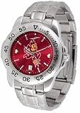 Arizona State Sun Devils Sport Steel Band Ano-Chrome Men's Watch